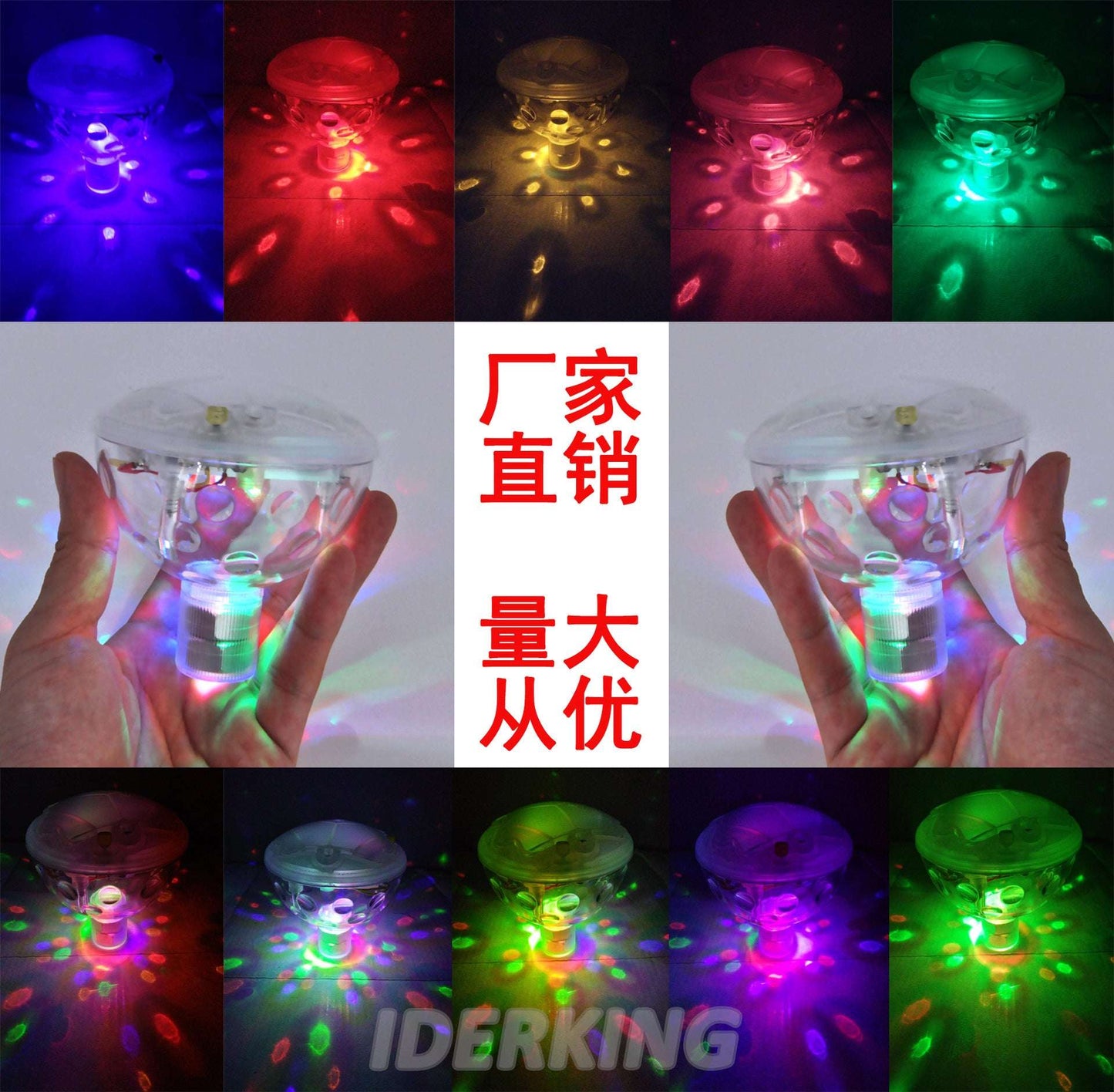 Tropical pineapple bedside lamp with warm light