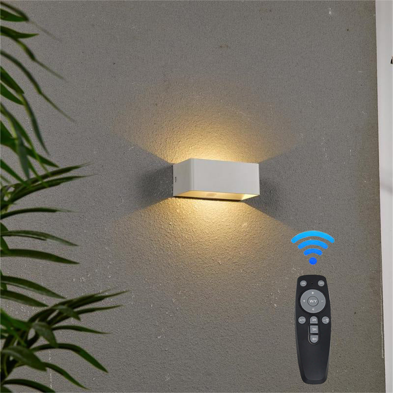 Wireless LED Wall Lamp with USB Charging Modern Indoor Lighting