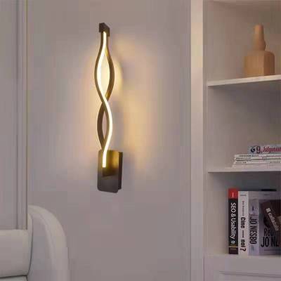 Modern Nordic LED Wall Light – Minimalist Bedroom Bedside Lamp