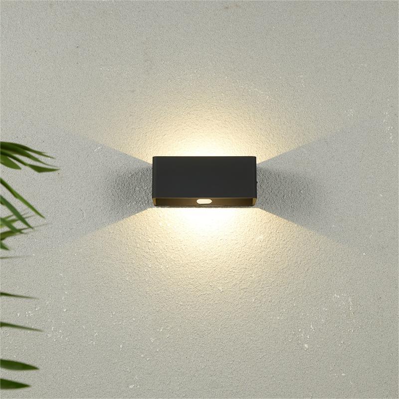 Wireless LED Wall Lamp with USB Charging Modern Indoor Lighting