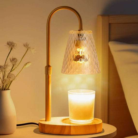LumaGlow™ electric candle lamp for safe home décor

