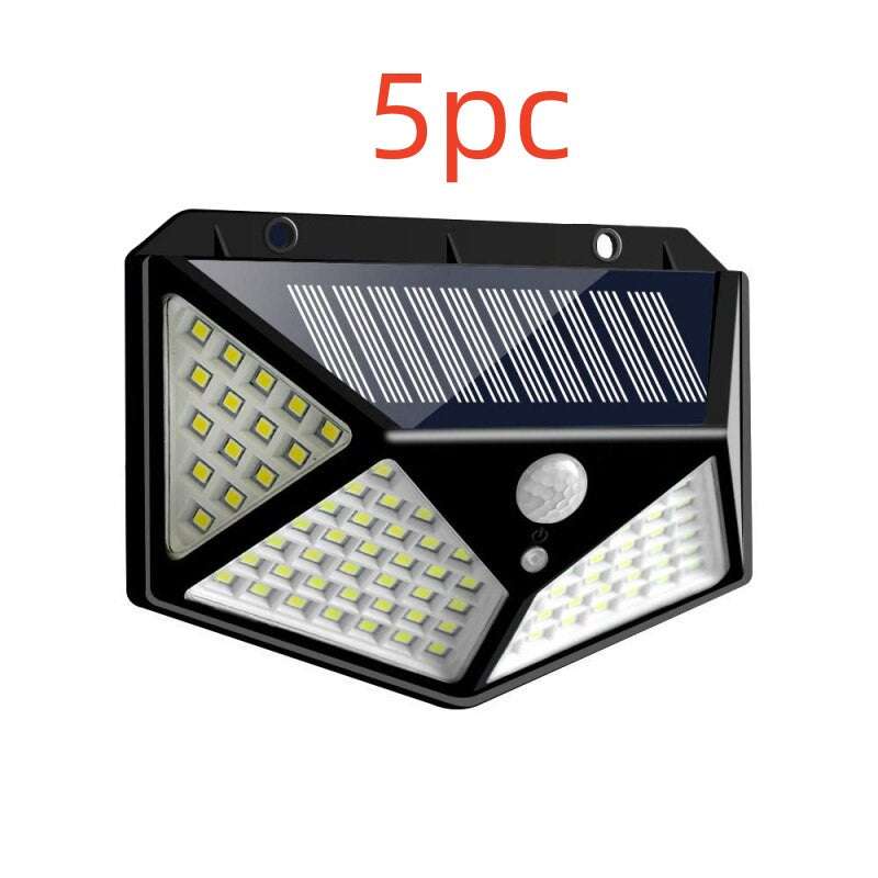 LED Solar Wall Light for Outdoor Garden with motion sensor and waterproof design. Energy-saving lighting ideal for patio, driveway, and backyard.